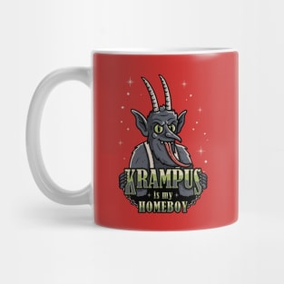 Krampus Is My Homeboy Mug